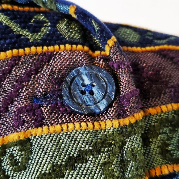 Vintage Coldwater Creek Tapestry Blazer Jacket PL - Picture 5 of 6